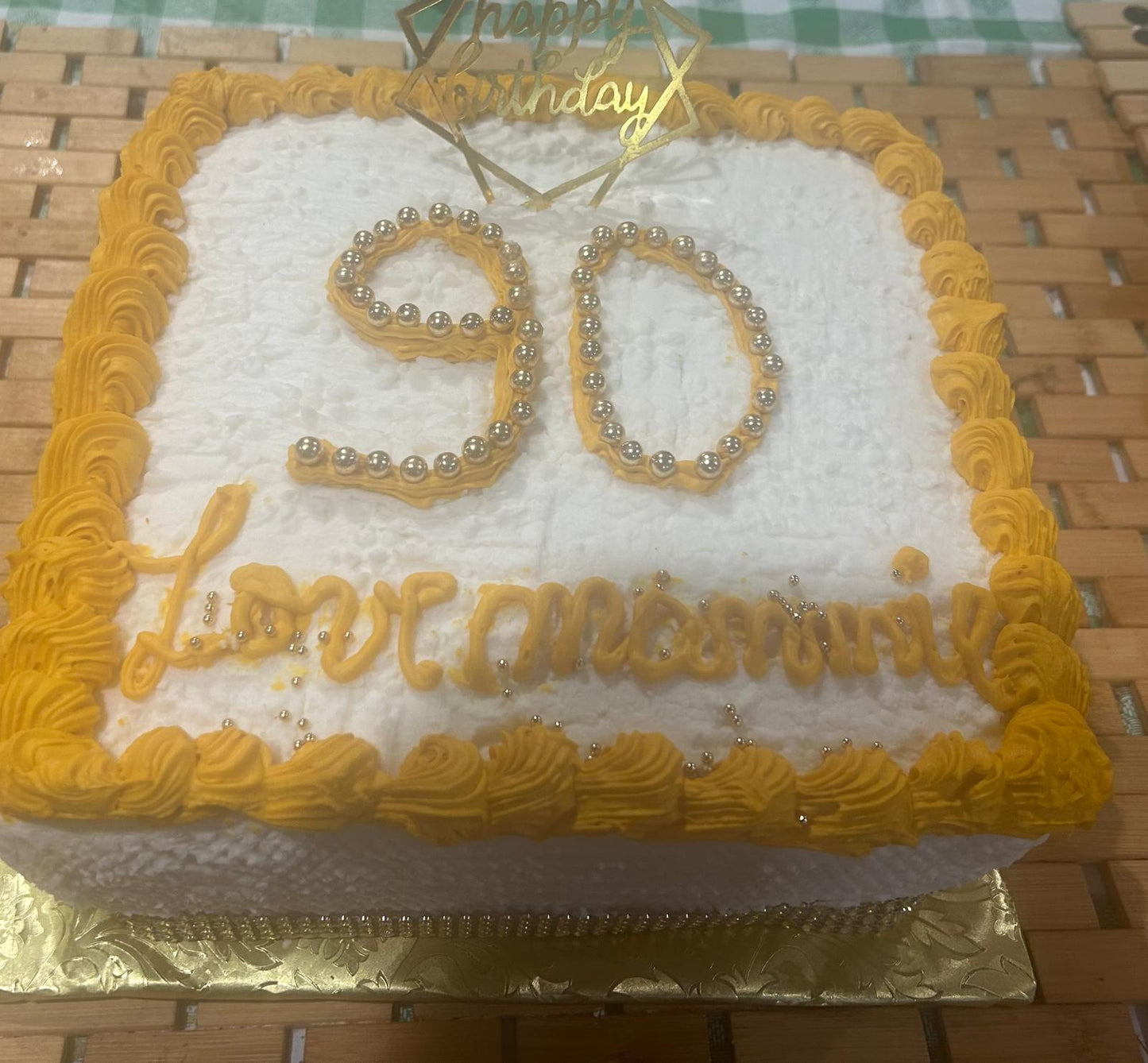 Yellow Cake (Haitian Cake)